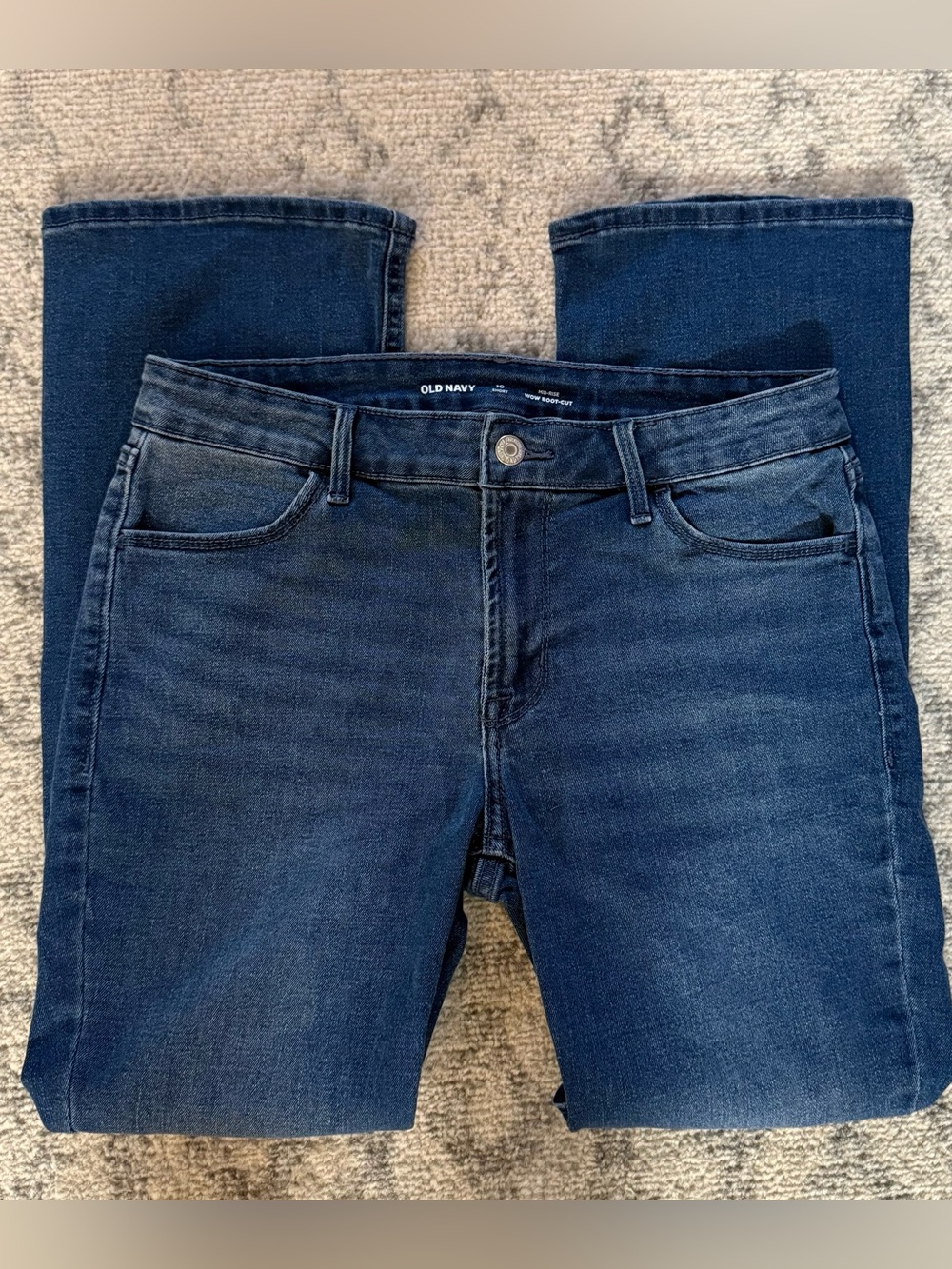 Old Navy Women’s Boot Cut Mid-rise Jeans  10 Short
